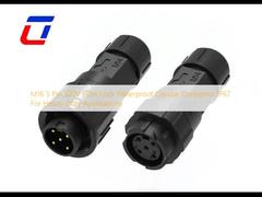 M16 5 Pin 300V Push Lock Waterproof Circular Connector IP67 For Heavy-Duty Applications
