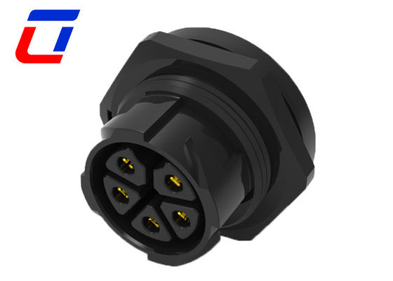 Waterproof 5 Pin Male Female Connector IP67 30A High Current Power Connectors
