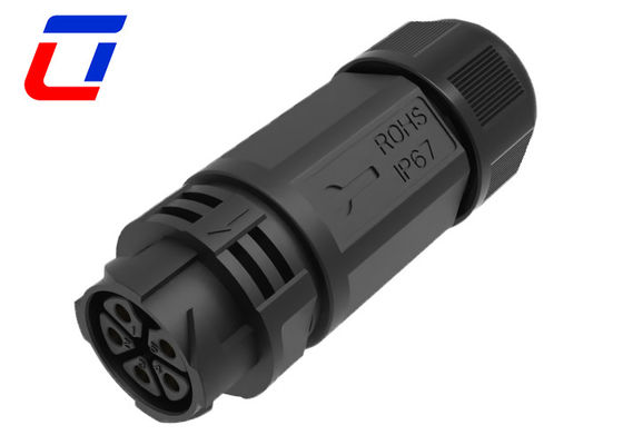 20A Industrial Waterproof Power Connector 5 Pin Waterproof Power Cord Connector