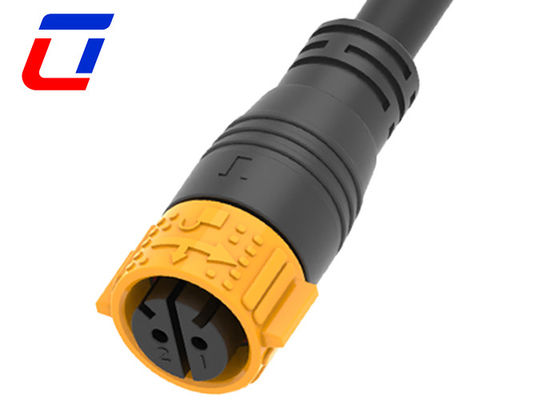 50A Female Molded Cable Connector Quick Lock 2 Pin Male Waterproof Panel Connector