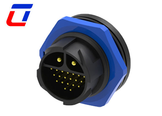 Quick Lock 30A Power Signal Connector IP67 2 Pole Waterproof Connector