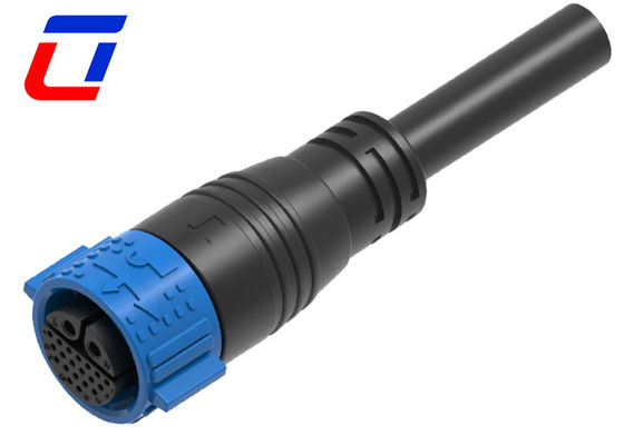 Quick Lock 30A Power Signal Connector IP67 2 Pole Waterproof Connector