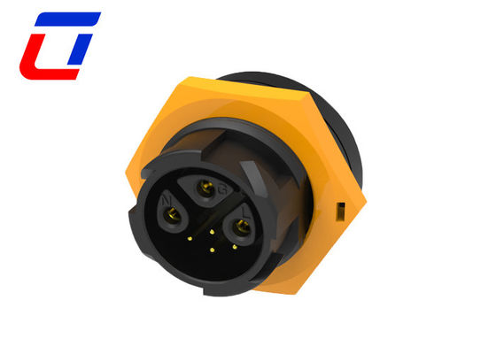 Push Lock Wire To Board Multi Pin Connectors Waterproof 3+4 Pin For Power Signal