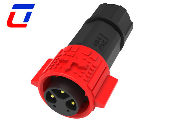 3+2 IP67 Multi Pin Connectors Waterproof M19 Circular Cable To Cable Connector