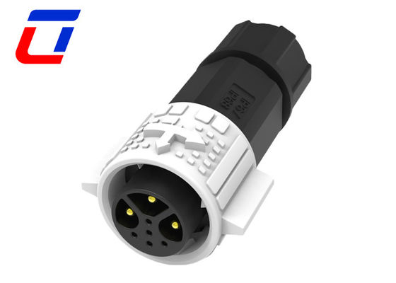 M19 Multic Pin Male To Female Cable Connectors Waterproof 3 Power 5 Signal IP67