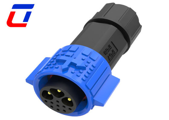 Quick Release Circular Multi Pin Connectors Industrial 12 Pin Waterproof Connector
