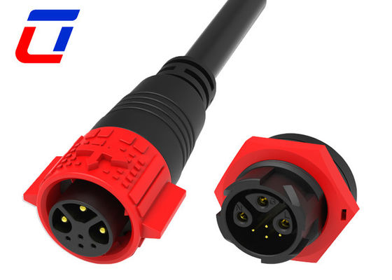 M19 PA66 300V Multi Pin Connectors Waterproof Quick Connect Wire Connectors
