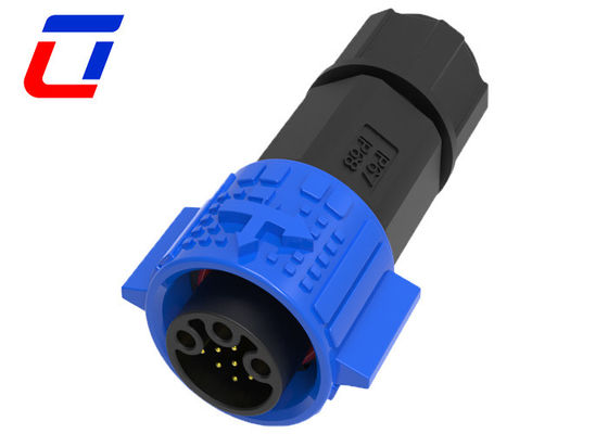 XLR Plug Socket Waterproof Multi Pin Connectors 300V 3 Female Power 9 Male Signal