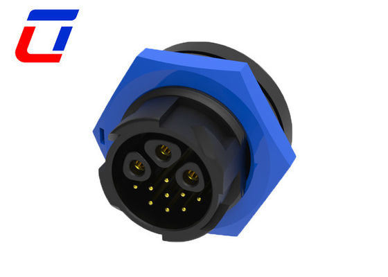 XLR Plug Socket Waterproof Multi Pin Connectors 300V 3 Female Power 9 Male Signal