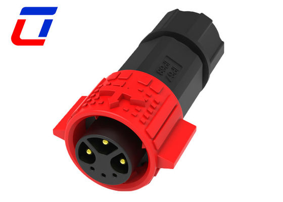 Male Female IP67 Waterproof Electrical Wire To Wire Connectors 6 Pin 15A