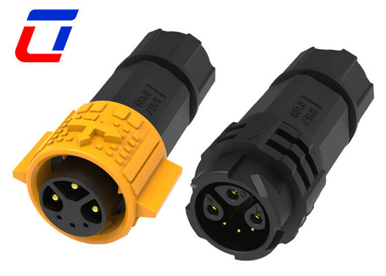 3+3 Pin Round Waterproof Circular Connector IP67 Male Female Connector 6 Pin
