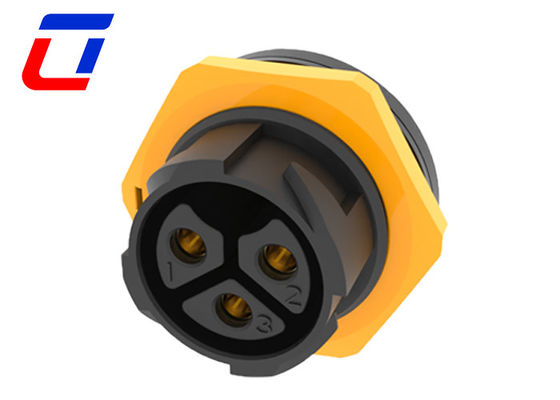 50A Outdoor Waterproof Connector IP67 600V 3 Pin Male To Female Connector