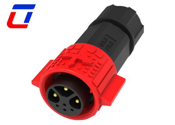 300V Wire To Board IP67 Waterproof Connector 3 Pin Male Power 4 Pin Female Signal