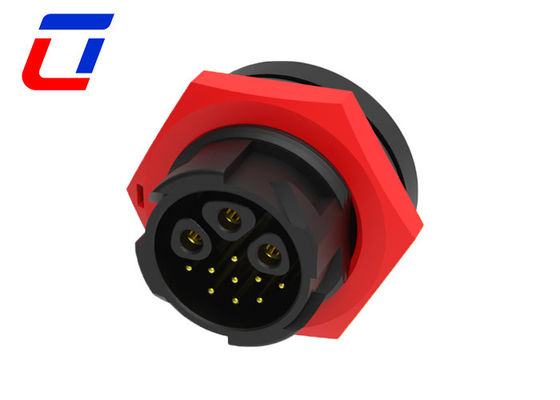 Male Female 12 Pin IP67 Waterproof Connector 9 Pin Industrial Plug And Socket