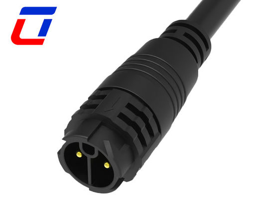 M19 12 Gauge Waterproof Cable Connector 2 Pin Male Female Connector Plug