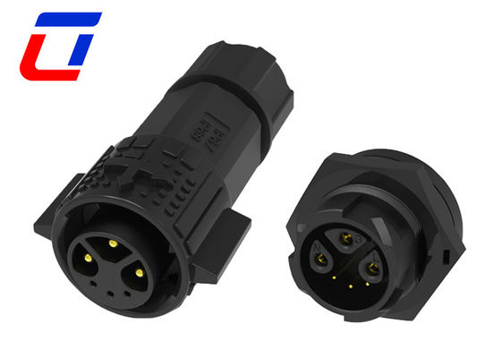 3+3 Pin Signal And Power Connector 6 Pin Waterproof Automotive Connectors