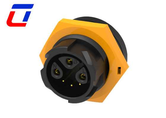 3 Power 15A 3 Data 5A Waterproof LED Connector 6 Pin Waterproof Cord Connector
