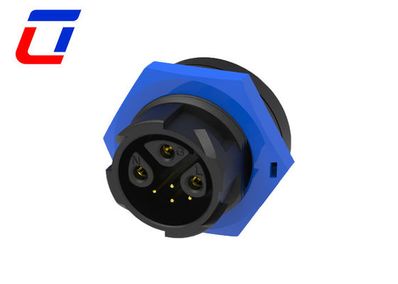 Quick Lock 15A Low Voltage Waterproof LED Connector 3+4 Pin 300V Male To Female