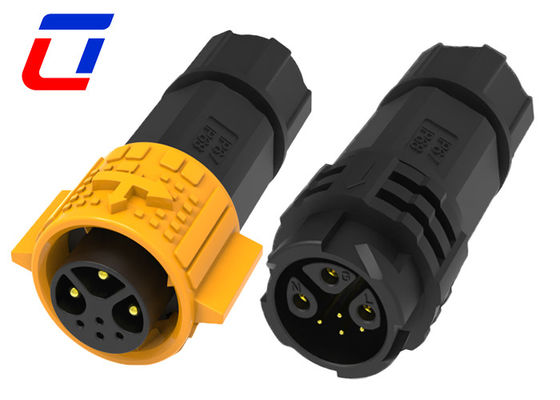 7 Pin M19 Waterproof LED Connector 3+4 Pin Water Tight Wire Connectors