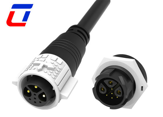 3 Core Power Cable Waterproof LED Connector 5 Pin Quick Disconnect Wire Connectors