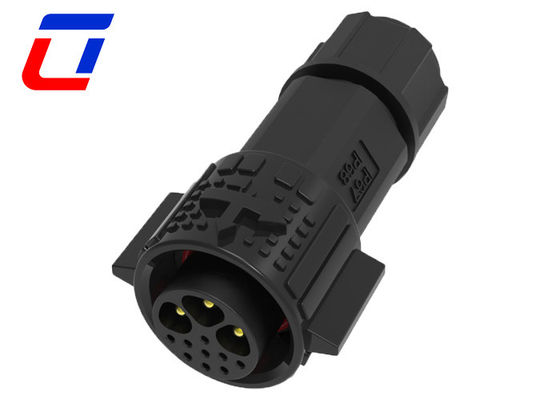 12 Pin Waterproof LED Connector 3 Power 9 Signal Waterproof Bulkhead Connectors