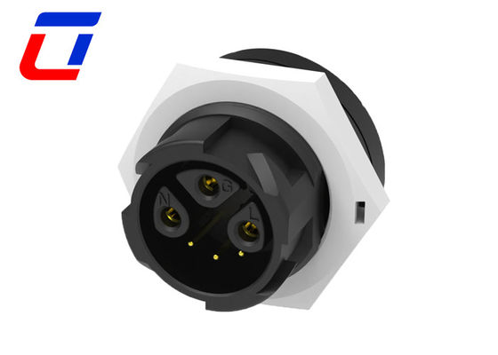 6 Pin Power And Signal Wire Splice Connector Waterproof 3+3 Pin 300V Plug Socket