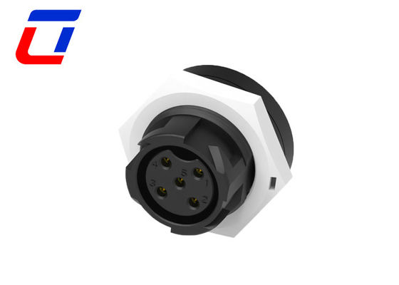 10A 5 Pin Waterproof Plug Socket M19 Waterproof 12 Volt Cable Connectors