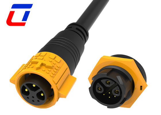 7 Pin Power Signal Waterproof Plug Socket 3+4 Pin Outdoor Waterproof Cable Connector