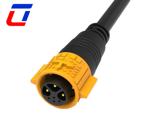 7 Pin Power Signal Waterproof Plug Socket 3+4 Pin Outdoor Waterproof Cable Connector