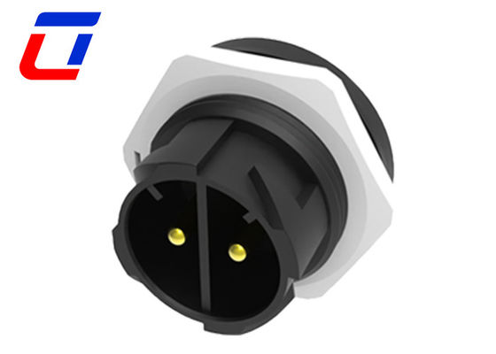 2 Phase 50A 500V Waterproof Plug Socket M25 8 Gauge Waterproof Connector