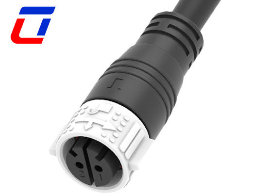 2 Phase 50A 500V Waterproof Plug Socket M25 8 Gauge Waterproof Connector