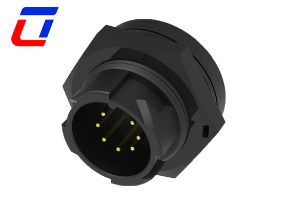 M19 Quick Connect Waterproof Circular Connector 7 Pin Wire To Board Connectors