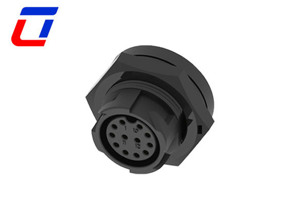 M19 12 Pin Circular Weather Proof Electrical Connector Male Plug Female Socket