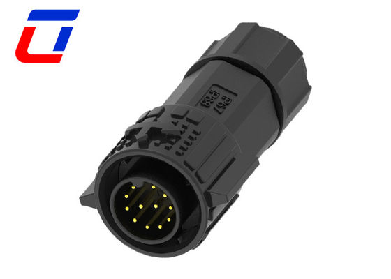 M19 12 Pin Circular Weather Proof Electrical Connector Male Plug Female Socket