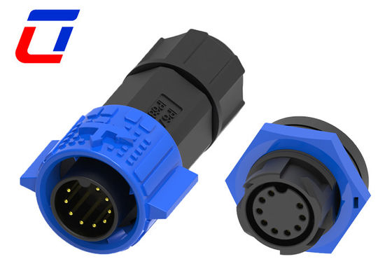 Circular Male Female Waterproof Circular Connector M19 5A 9 Pin IP Rated
