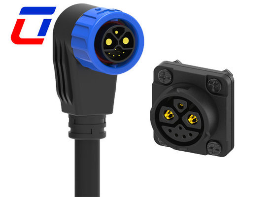 2 Power 1 Grounding 5 Data Outdoor Waterproof Connector 8 Pin M23 Push Locking