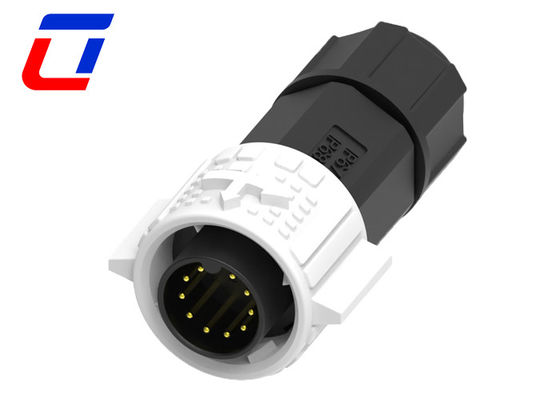 M19 10 Pin Outdoor Waterproof Connector 5A 120V Male Plug Female Socket