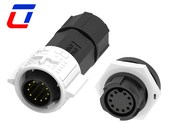 M19 10 Pin Outdoor Waterproof Connector 5A 120V Male Plug Female Socket