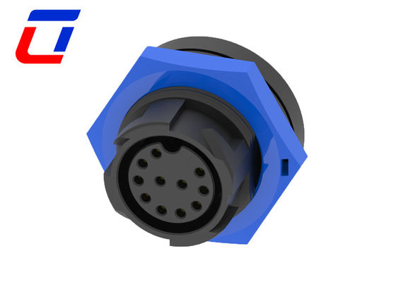 DC 5V 24V 60V 12V Waterproof Connector 11 Pin Round Connector Types Data Coupling