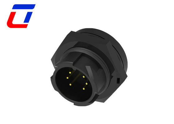 Nylon 6 Pin IP67 Waterproof Connector 5A Wire Quick Disconnect Connectors