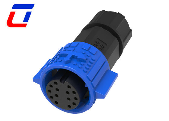 5A 14 Pin Round IP67 Waterproof Connector M19 Wire To Board Connector Types