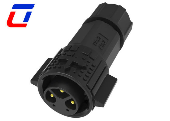 15A Power 5A Signal M19 Wire To Board Multi Pin Connectors Waterproof With Push Locking