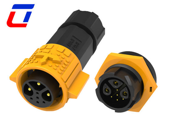 High Performance PA66 Plastic 3+5 Multi Pin Ip67 Waterproof Connector M19