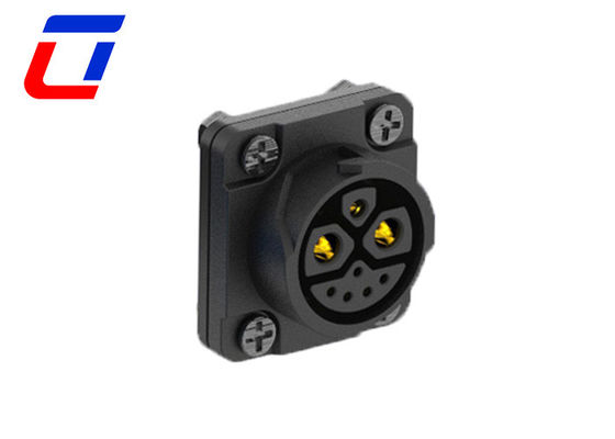 M23 Industrial Plug Socket 8 Multi Pin Connector Waterproof For 50A Battery Pack