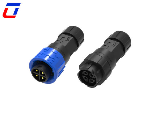 Industrial M16 4 Pin 300V Waterproof Male To Female Connector for Harsh Environments