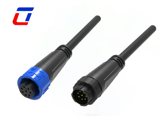 M16 IP67 Waterproof  8 Pin  Male Female Cable Connector