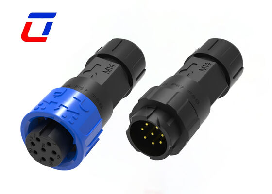 M16 IP67 Waterproof  8 Pin  Male Female Cable Connector