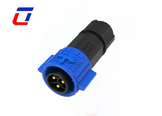 M19 3 Pin 300V Waterproof Cable Connector Quick Lock For Industrial Production