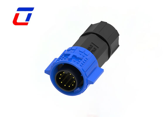 M19 10 Pin Waterproof Quick Disconnect Wire Connectors ODM IP67 Circular Connectors