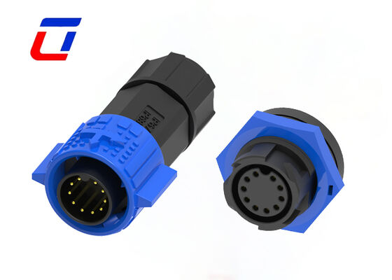 M19 10 Pin Waterproof Quick Disconnect Wire Connectors ODM IP67 Circular Connectors